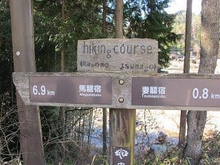 Unique Japan Tours Tsumago Magome Hiking Trail Signs Unique Japan Tours Tsumago Magome Hiking Trail Signs