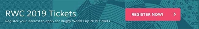 Rugby in Japan 2019 – Ticket Registration Kick-Off!